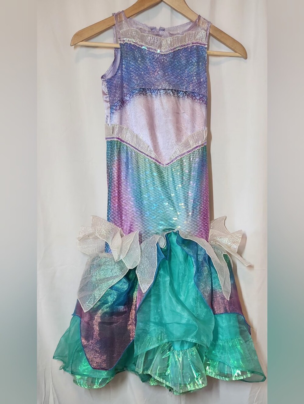 Disney's Little Mermaid Ariel Dress Costume Size Small 5-6